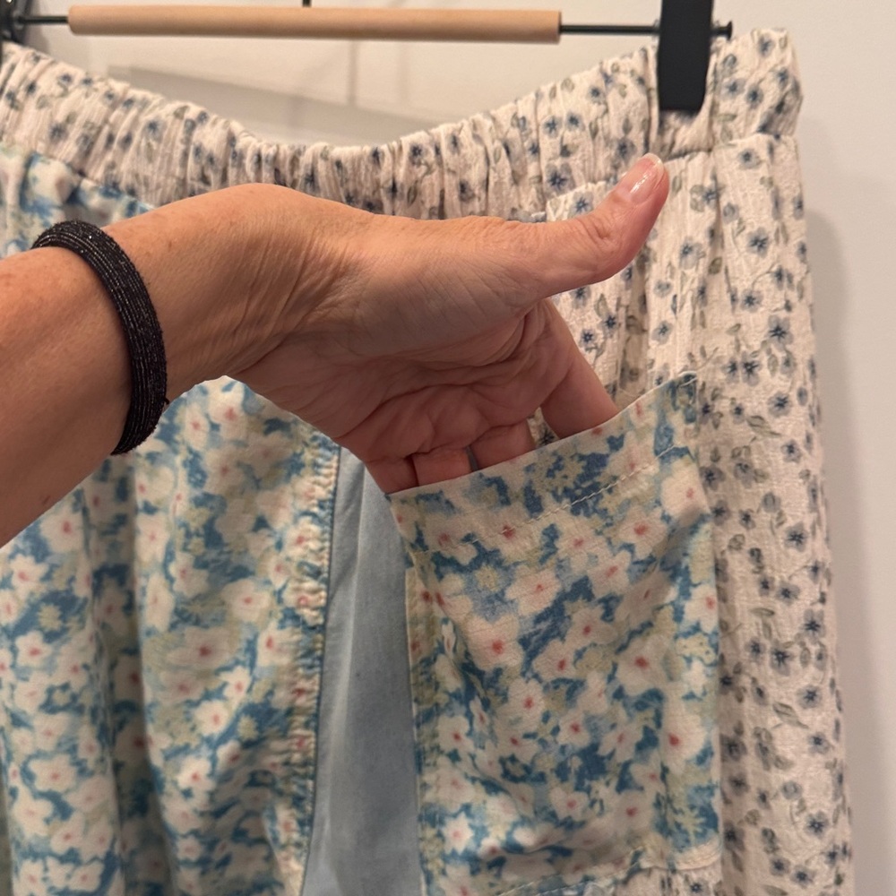 POL FLORAL JOGGERS - SZ SMALL - Picture 5 of 8